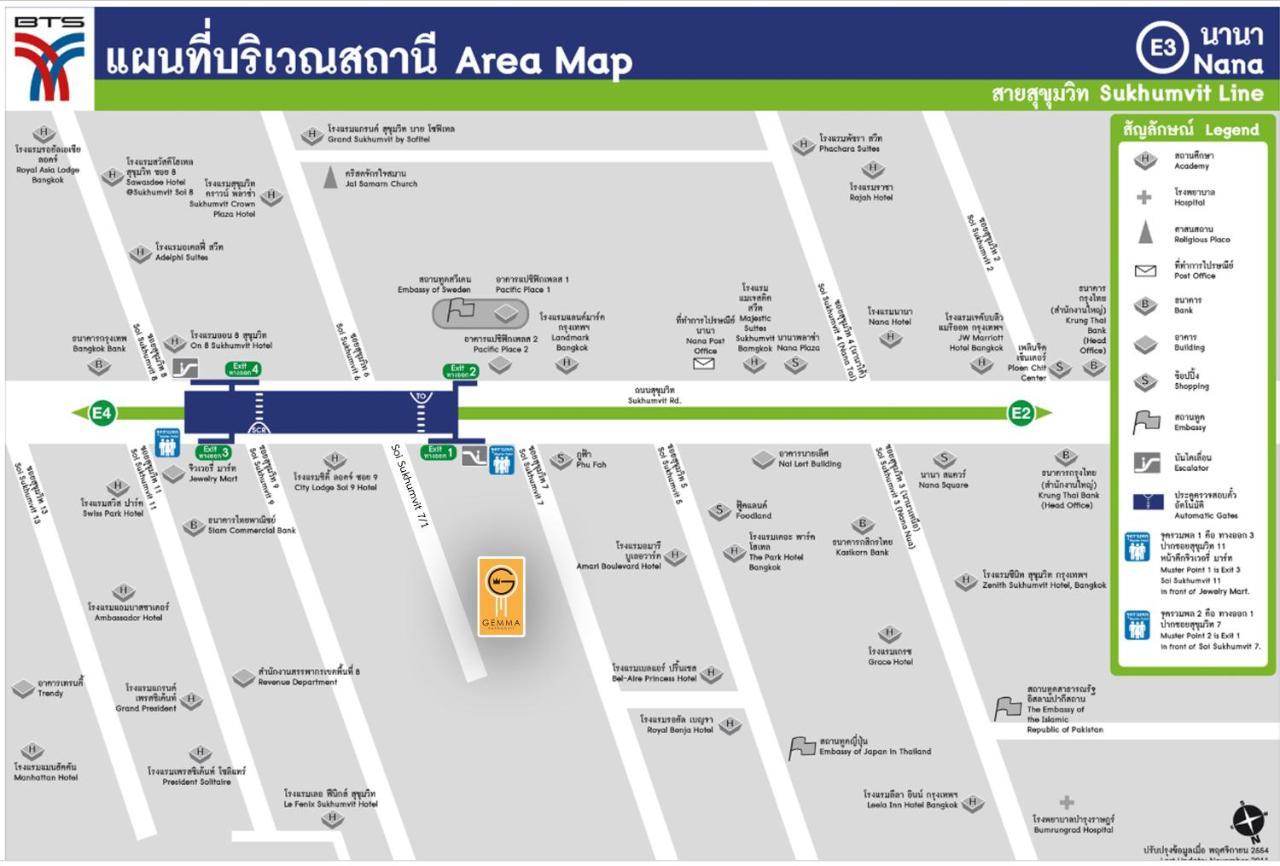 Gemma Sukhumvit Otel Bangkok Dış mekan fotoğraf